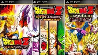 ALL PSP Dragon Ball Z Games Are MORE FUN Than You Think - Opening, Select Screen & Gameplay