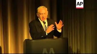 Israeli Prime Minister Benjamin Netanyahu told Jewish community leaders on Thursday that he was dete