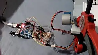 Arduino AccelStepper Bounce demo
