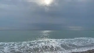 Море в Турции после шторма. Sea ​​after the storm