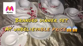 Affordable dinner set review |Branded dinner set @hubofpassion