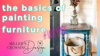 How to paint furniture the basics  with Debis Design Diary DIY Clay paint