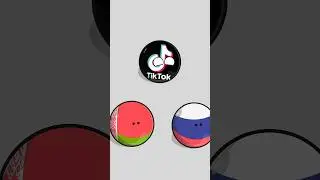 Беларусь tiktok Россия и 67 #contryballs #contryballsanimation
