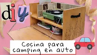 DIY-FACIL- Car Camping kit-cocina portatil para el auto