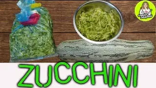 Zucchini haltbar machen f&uuml;r Zucchini Puffer
