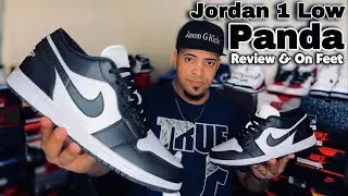 Рано!! W Jordan 1 Low (черно-белые) Panda 🐼 Обзор и на ногах