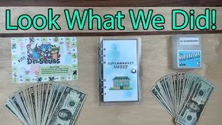 How Many Savings Challenge Can We Finish? | Games Binder | $300 | Cash Stuffing | Counting Cash