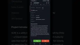 New Coin (Crypto) AC Milan Fan Token (ACM) has been listed On BitMart