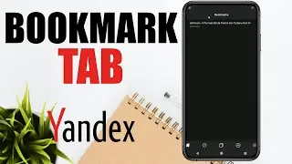Cara Bookmark Tab Yandex Browser Di Android