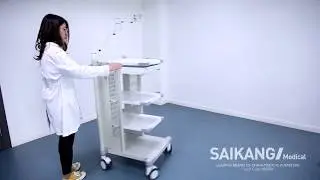 SKR-J21 Medical Equipment Trolley Hospital With Drawers