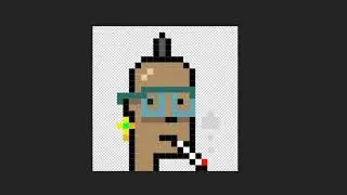 Basic layer concept of NFT art in 1 minute (based on CryptoPunks)