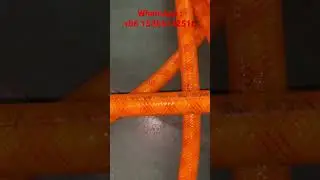 PVC braided garden hose pipe.