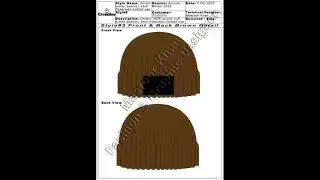 Men Winter Beanie thick cable knit cap Designs - By Masroor Khan
