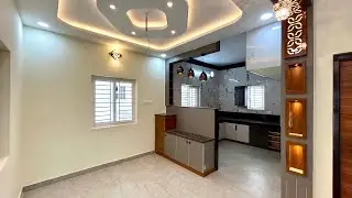 Attractive Modular Kitchen Design 🔥🔥 with Beautiful Interior Design 👌👌21x10feet Size