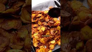 Простые домашние чипсы из бананов