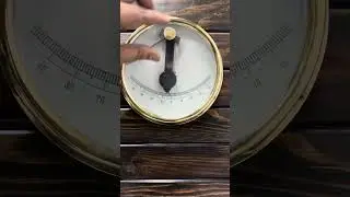 Nautical AB KAMP Original Brass Reclaimed Vintage Clinometer - Made In Germany