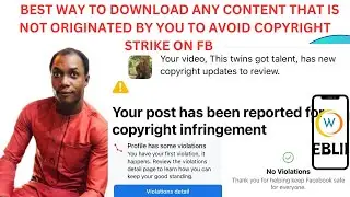 How to avoid copyright infringement on your Facebook page