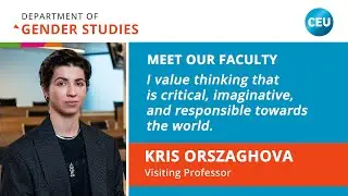 Meet Our Faculty - Kris Orszaghova