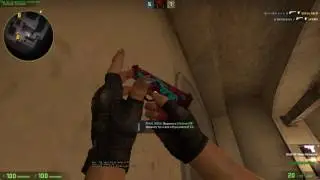 1v5 pistol ace (retake server)