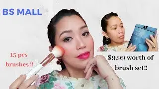 TESTING AMAZON BEST SELLING BRUSH SET  REVIEW AND IMPRESSION