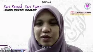 *ROAD TO KONSURI* 🌸 *Suri Tadabbur Bersama Ustaz Syaari Ab Rahman* 🌸  📅 Jumaat, 15 Ogos 2025 🕙 1