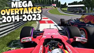 F1 MEGA OVERTAKES 2014 - 2023