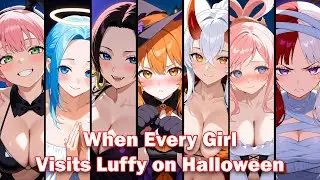 When Every Girl Visits Luffy on Halloween | One Piece Discord Server