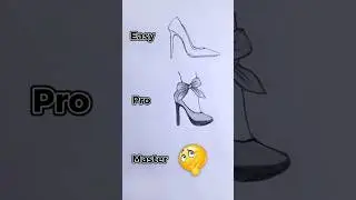 How to draw Girl shoes Easy to Master #drawing #girlshorts #shorts #easydrawing #girldrawing #trendy
