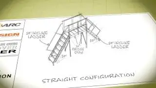 Tri-Arc U-Design Crossover Platform Straight