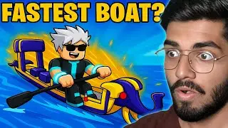 UPGRADED MY BOAT TO NEXT LEVEL - KAYAK RACING - ROBLOX