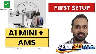 Bambu Lab A1 Mini Combo Unboxing + AMS Setup (Beginner Guide)