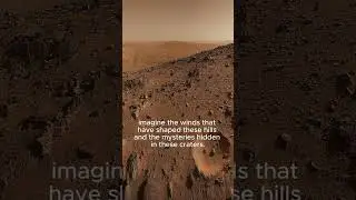 Stunning Mars Panorama from Curiosity Rover | Real Views of Martian Landscape