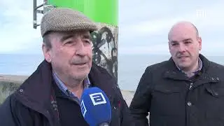 La restauraci&oacute;n de los Cubos de la Memoria de Llanes se suspende temporalmente por Navidad
