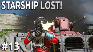 Space Engineers - Starship LOST - Ep #13 - Colony DEFENSE!