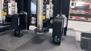 Dual Carriage AXYZ Infinite CNC Router cutting gun/tool case foam