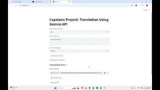 Project Dev Tour: AI Translator Application (Python, PyCharm, Gemini and Streamlit)