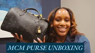 I FINALLY GOT IT! MCM ELLA BOSTON UNBOXING + WHAT&rsquo;S IN MY PURSE #mcm #whatsinmybag