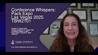 Конференц-шепот: Pack Expo Las Vegas 2025 TBW2101