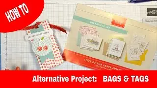 Lots of Puns Bags - Alternative Paper Pumpkin Project for Mini-Treat BAGs and TAGS