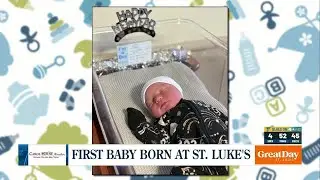 Coffee Talk: First Baby Born at St. Luke's in 2026
