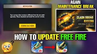 New Version Detected Problem Free Fire ll How To Update Free Fire ll Download New Version Free Fire