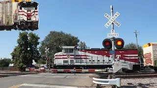M&ET 2002 Local | 2nd St. Railroad Crossing, Empire CA (MET On BNSF)
