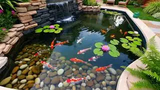 How Does Pond Design Influence Relaxation and Aesthetics