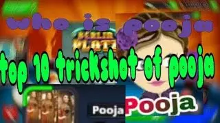 8 Ball Pool - New Legend Come Pooja TrickShot- Who is she ??😱😍