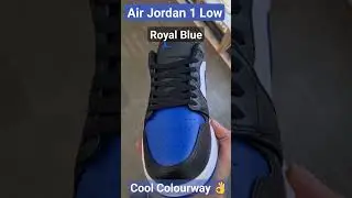 AJ1 Low Royal Blue 🫅 In Hand Look! #shorts #nike #jordan #trending #sneaker #royalblue #viral