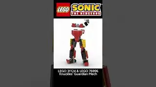 LEGO Sonic 76996 Knuckle's Mech & 31124 Super Robot Mix