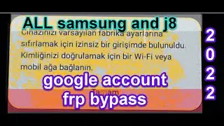 samsung j8 frp - samsung j8 google account bypass