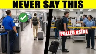 This ONE Answer Gets You PULLED ASIDE by TSA in 2026 (Most People Say It)