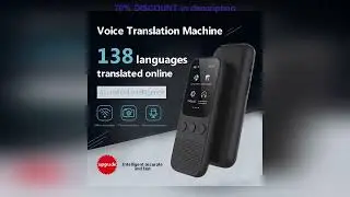 A must-have product! Language Translator Offline Voice Photo Translation WiFi Portable Translator
