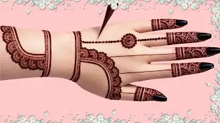 New 2026 Beautiful Bridal Trick Mehndi Design / Hatho ki Viral Mehndi Design / Mehndi Design /  